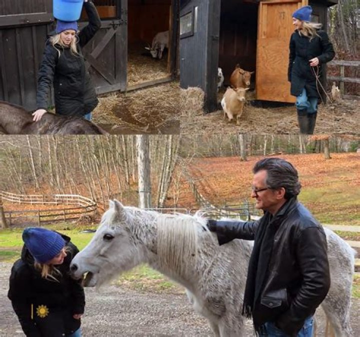 Amanda Seyfried in her farm.