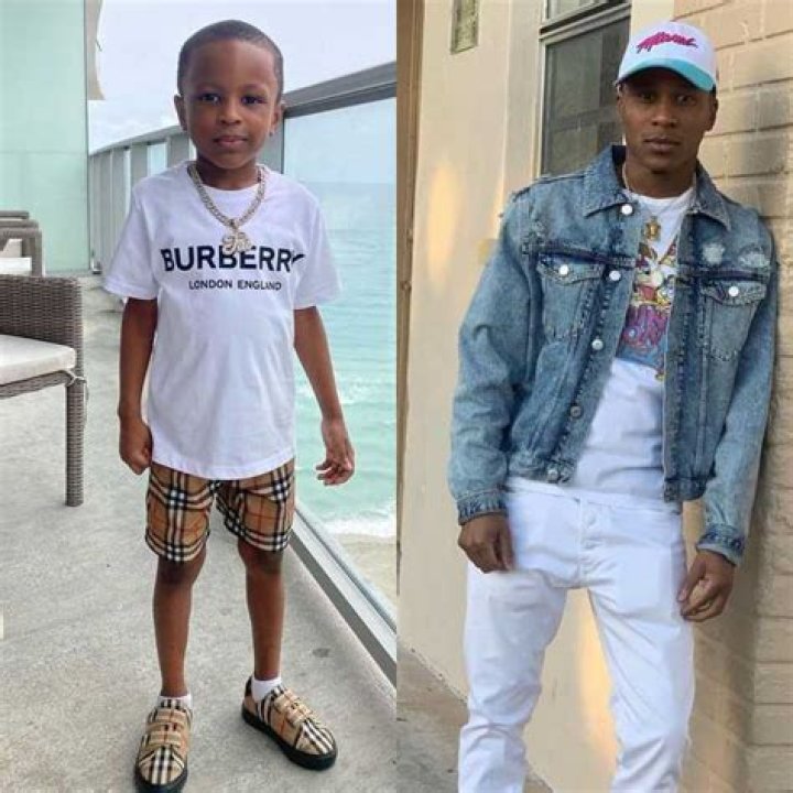 Both Jai Malik Wiggins Jr. and Summer Miami Luellen are wearing a Miami Dolphins Jersey.