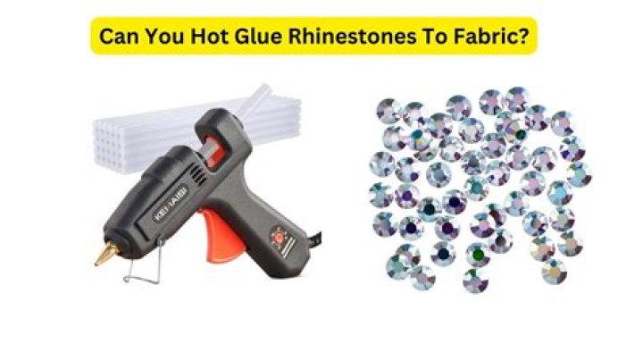 Can I glue hot fix rhinestones?