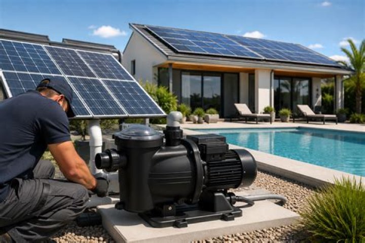 Can solar panels run a pool pump?