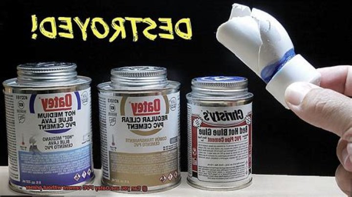 Can you use PVC cement without primer?
