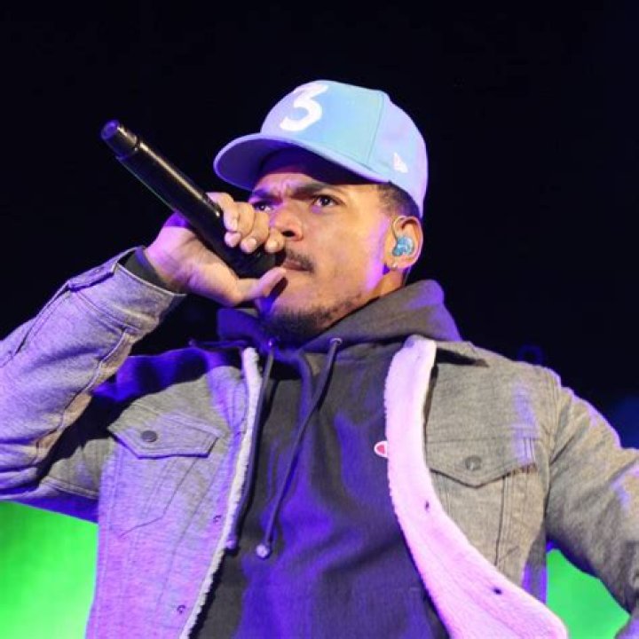 Chance The Rapper posing for KitKat in 2016