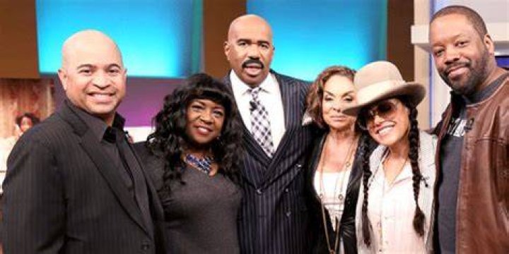 Charnele Brown in Steve Harvey's show.