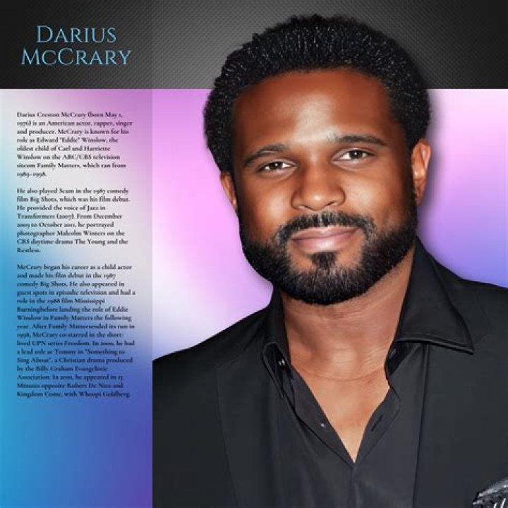 Darius Creston McCrary's father, Howard McCrary. 