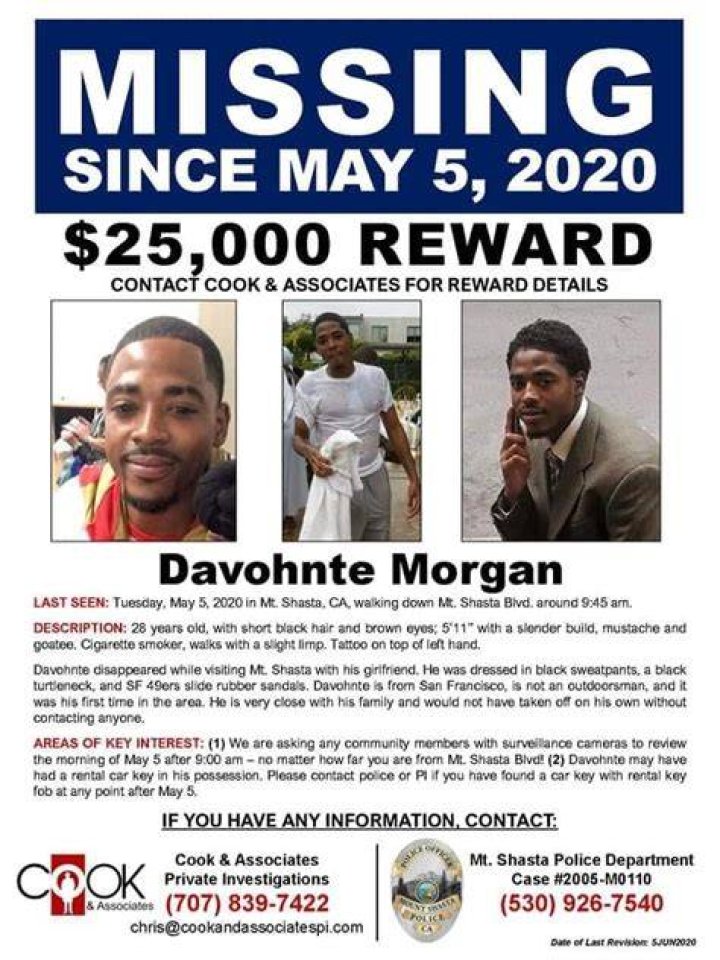 Davohnte Morgan missing 