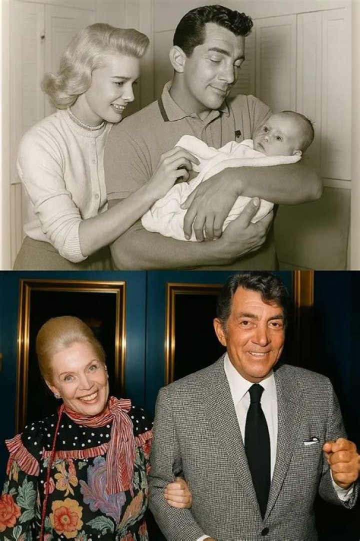Dean Martin with his second wife, Jeanne Biegger