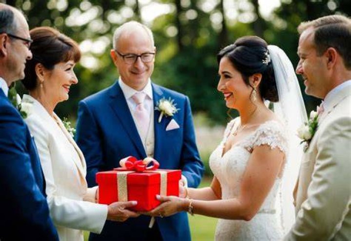 Do bride’s parents give a wedding gift?