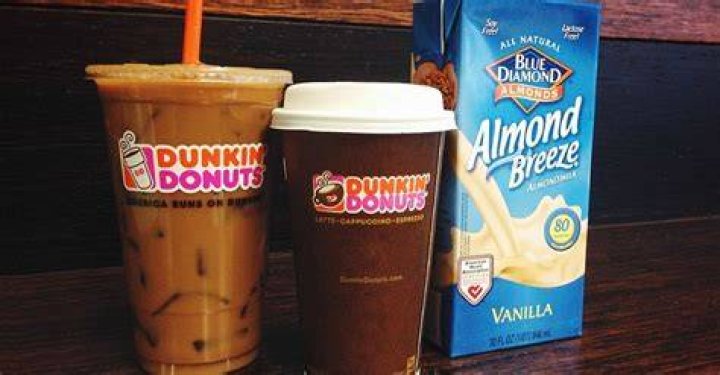 Does Dunkin Donuts use almond milk?