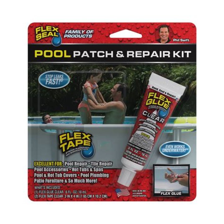Does Flex Seal work on pool liner?