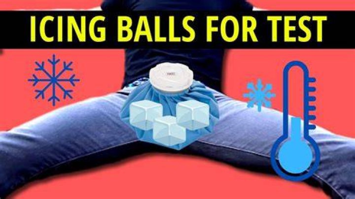 Does putting ice on your balls increase testosterone?