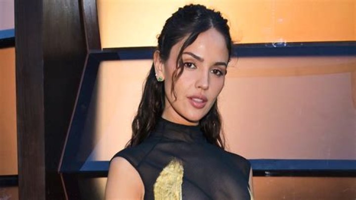 Eiza Gonzalez posing for a photo shoot for her Instagram feed. 