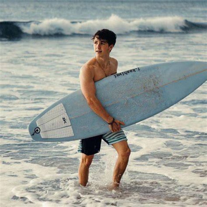 Ethan Wacker posing in the forest of Hawaii in the occasion of world earth day