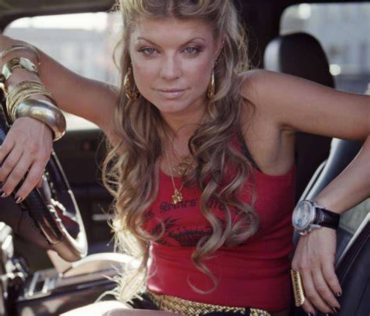 Fergie's pet Zoe and Meatloaf