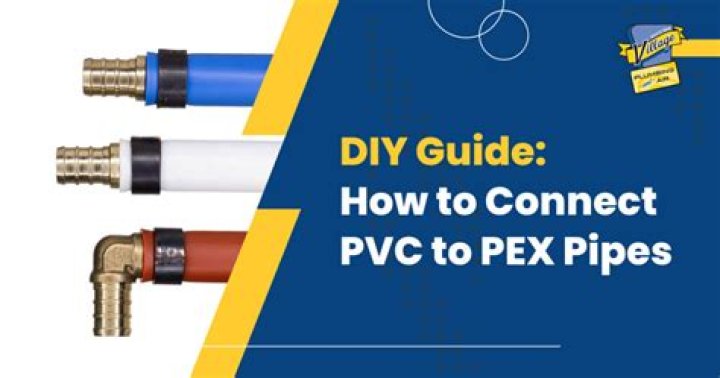 How do I connect PEX to PVC?