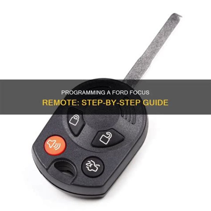 How do I program my 2007 Ford Focus key?