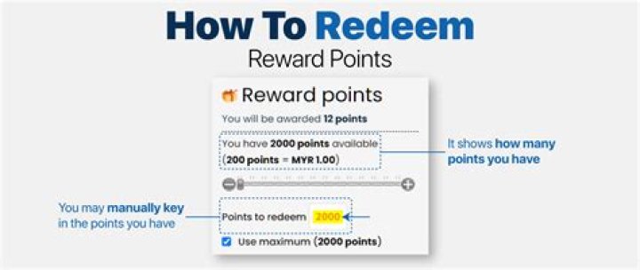 How do I redeem my regions reward points?