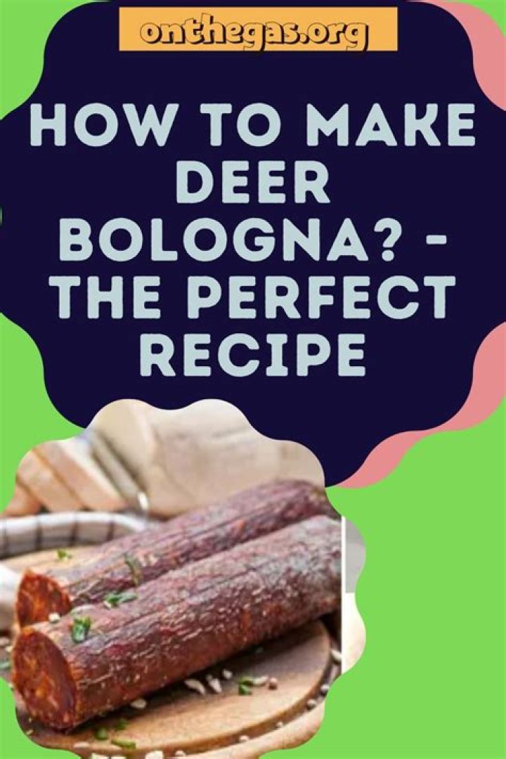 How do you eat deer bologna?