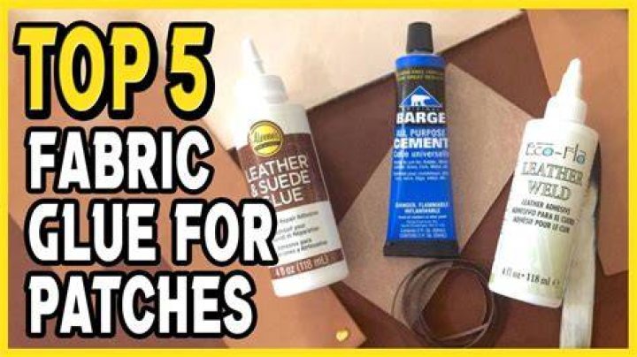How do you glue a patch?