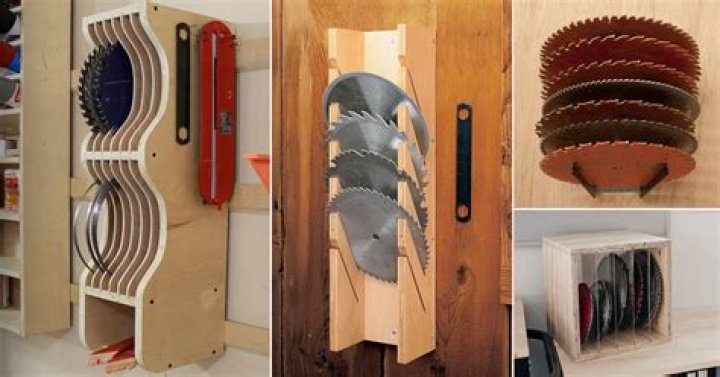 How do you store a circular saw blade?