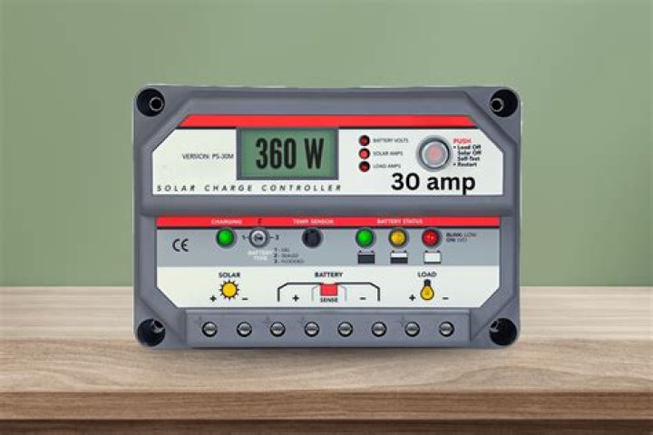 How many watts can a 30 amp solar controller handle?