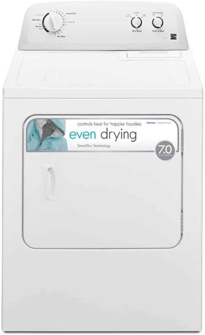 How much does a Kenmore dryer weigh?