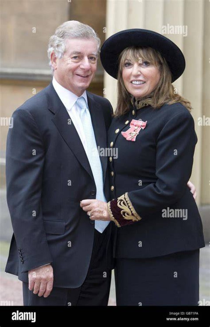 Image: Eve Pollard with her husband Nicholas Lloyd