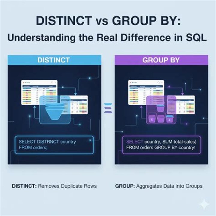 Is group by faster than distinct SQL Server?