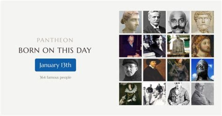 January 13 Birthdays By Profession