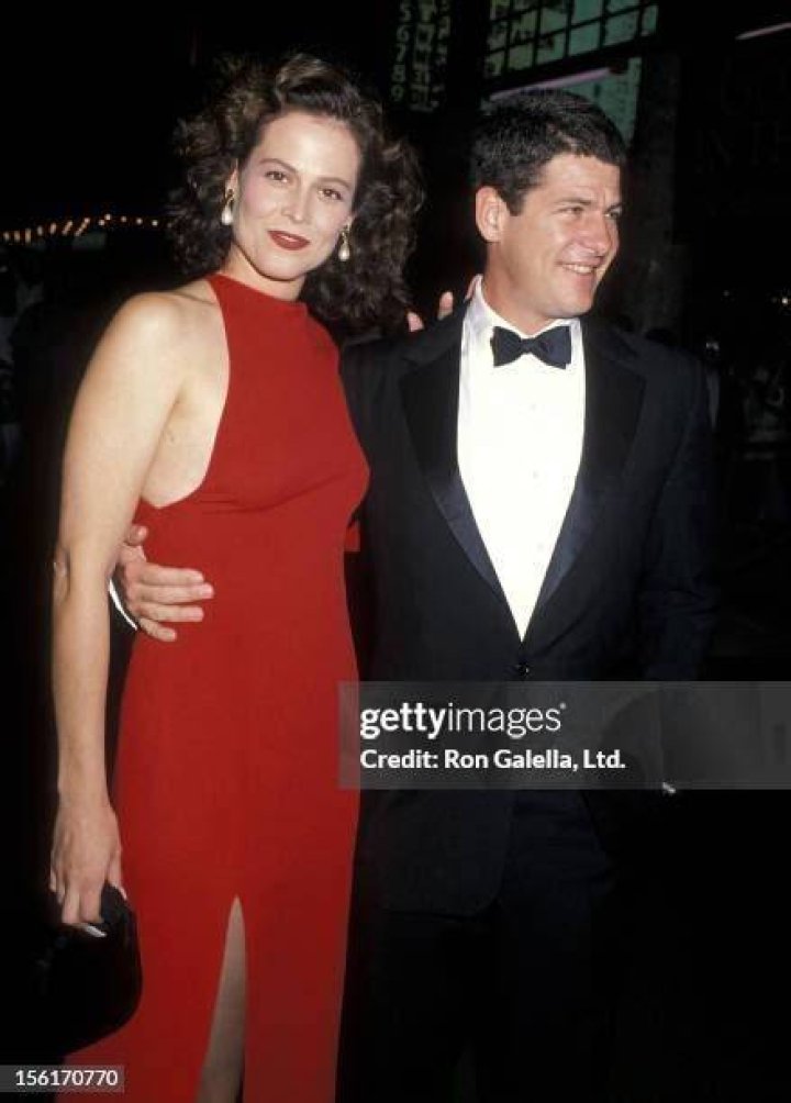 Jim Simpson and Sigourney Weaver attended The 67th Annual Tony Awards at Radio City Music Hall on June 9, 2013, in New York City
