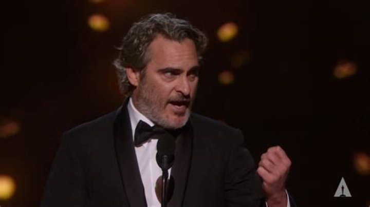 Joaquin phoenix after winning Oscars for best Actor in 2019.