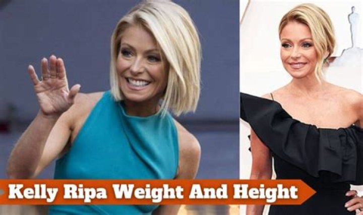 Kelly Ripa height and weight