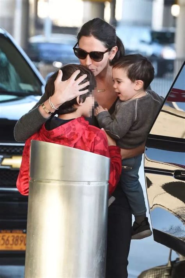 Lauren Silverman With Her Eldest Son, Adam, and Youngest Son, Eric