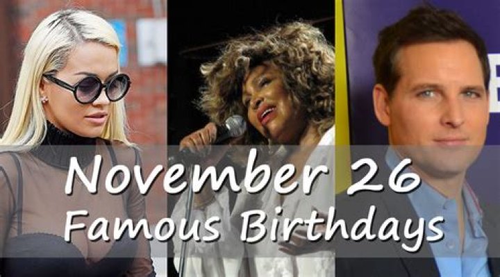 November 26 Birthdays By Profession