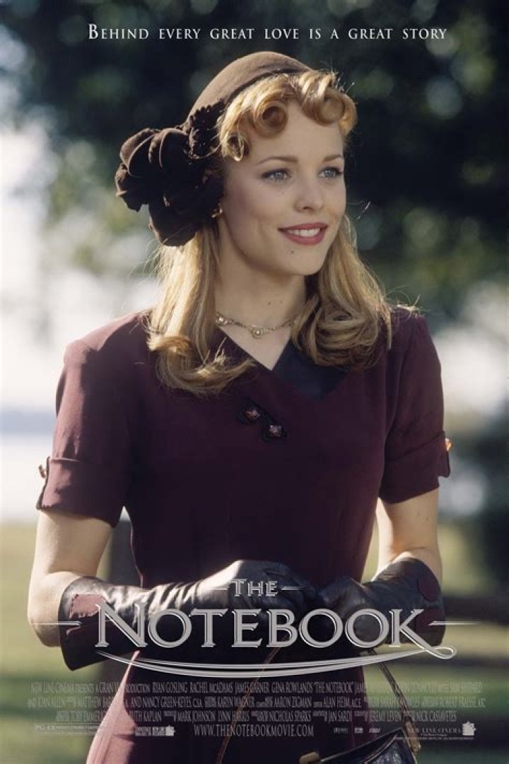Rachel McAdams in The Notebook