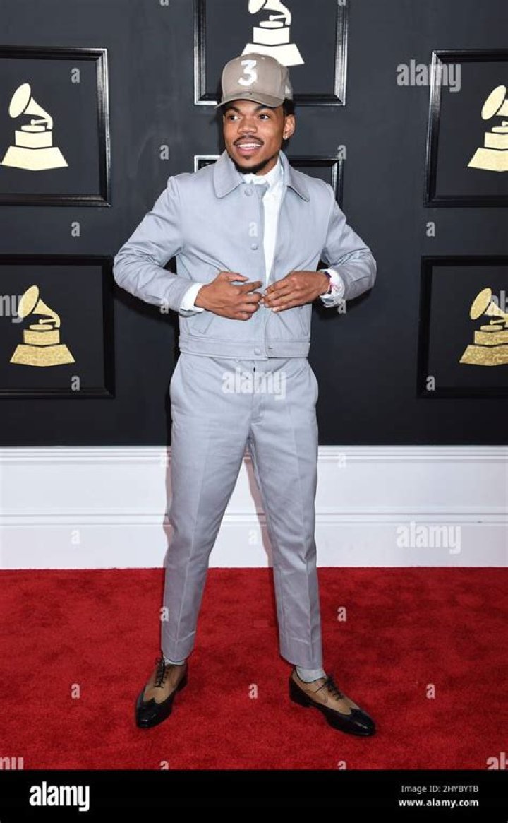 Rapper at 59th Grammy Awards