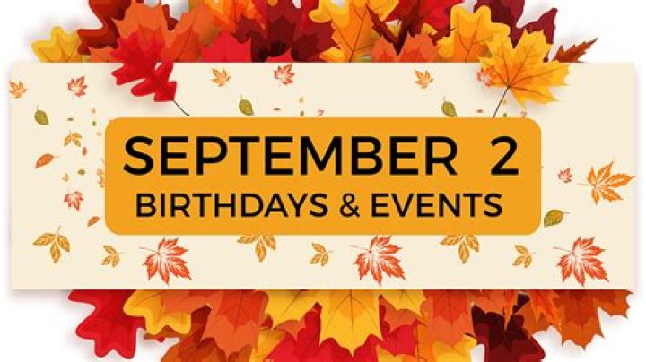 September 2 Birthdays By Profession