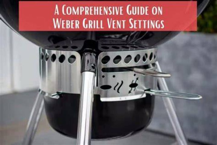 Should vents be open on Weber grill?