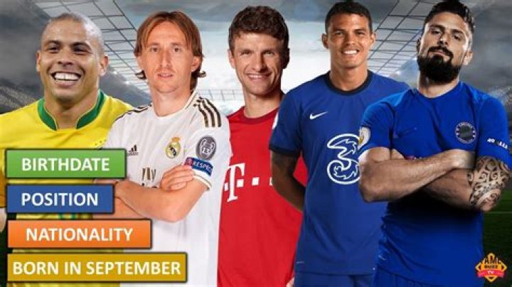 Soccer Players Born September 6