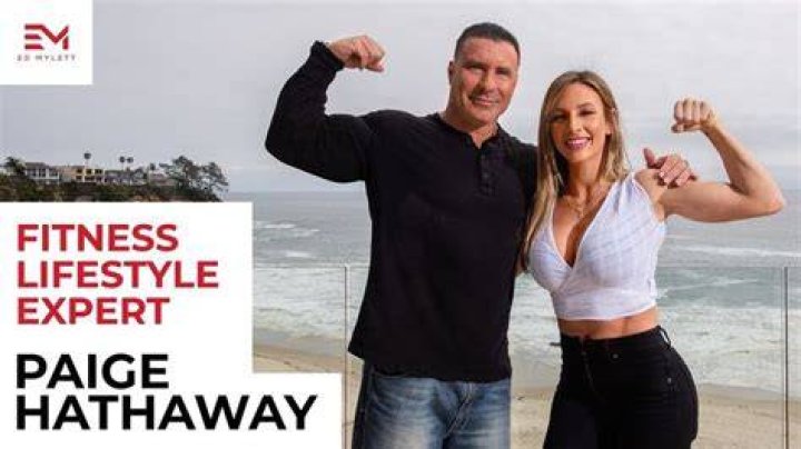 The fitness expert Paige Hathaway got engaged to her long-time boyfriend, Jason Moritz Sebastian, on June 7, 2019.