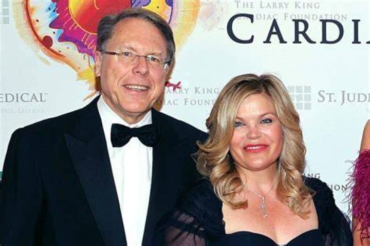 Wayne Lapierre and Susan Lapierre at an event