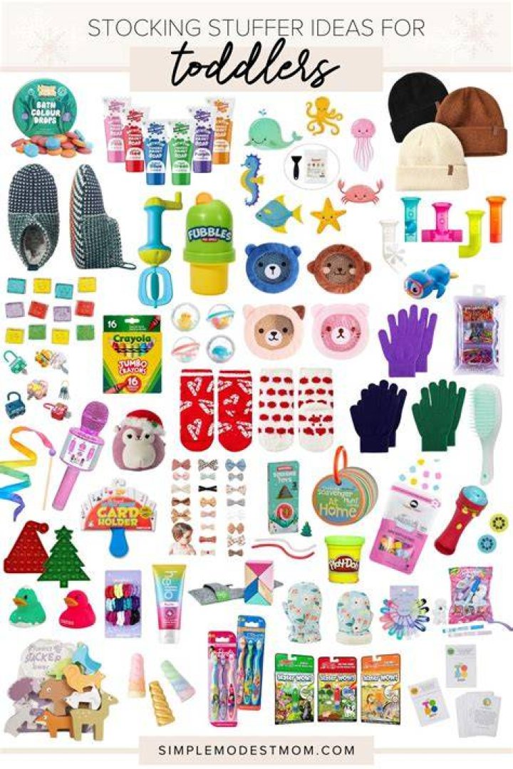 What are good stocking stuffers for a 1 year old?