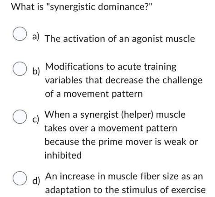 What can synergistic dominance influence?