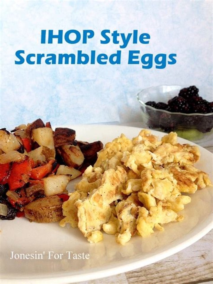 What does IHOP add to their eggs?