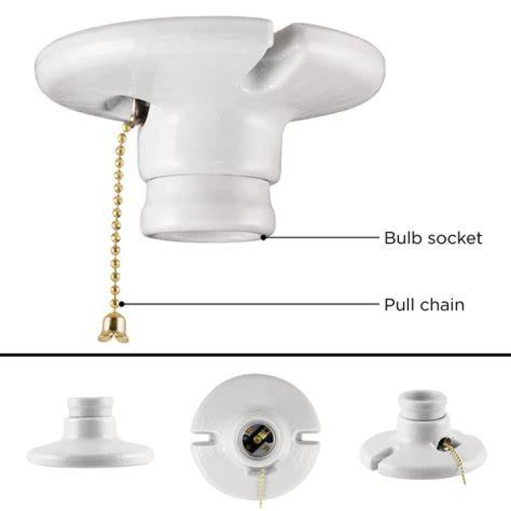 What is a keyless lampholder?