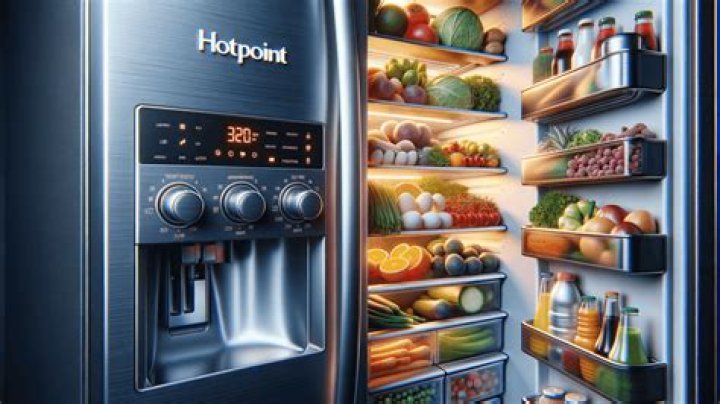 What number should a Hotpoint fridge be set at?
