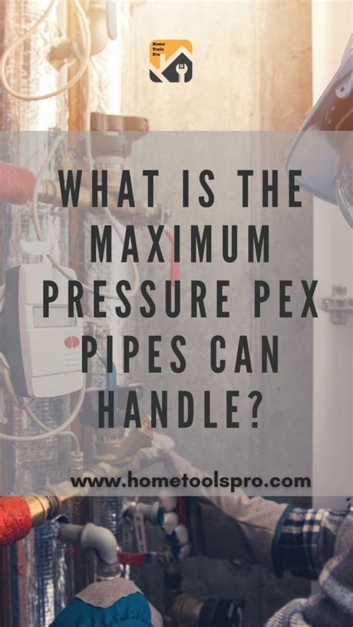 What pressure can PEX handle?