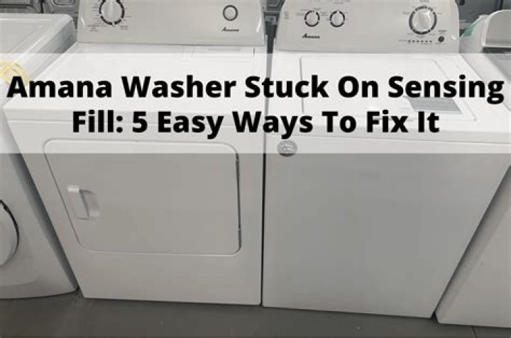 Why is my washer stuck on fill?
