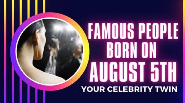 YouTube Stars Born August 5